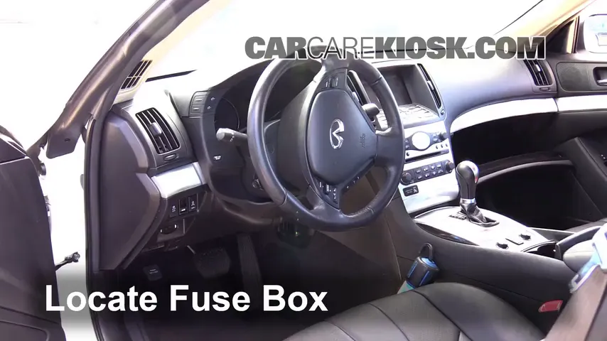 2013 Infiniti G37 X 3.7L V6 Coupe Fuse (Interior)